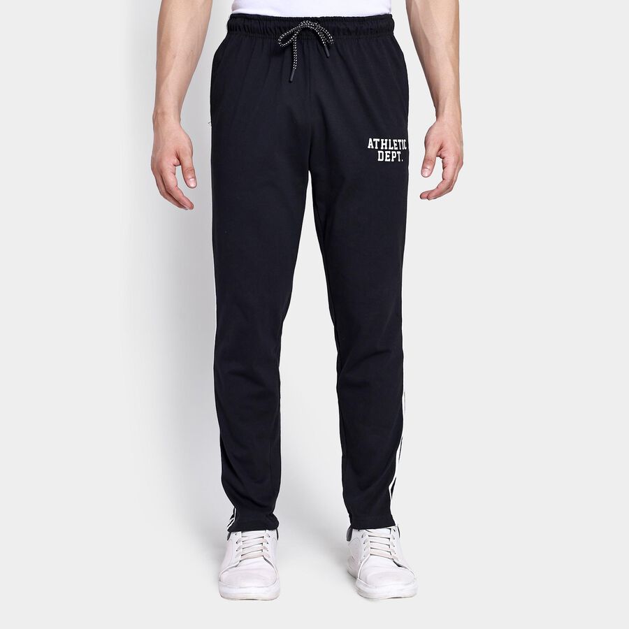 Men's Track Pants , काला, large image number null